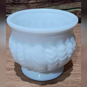 Vintage Randall Milk Glass Planter